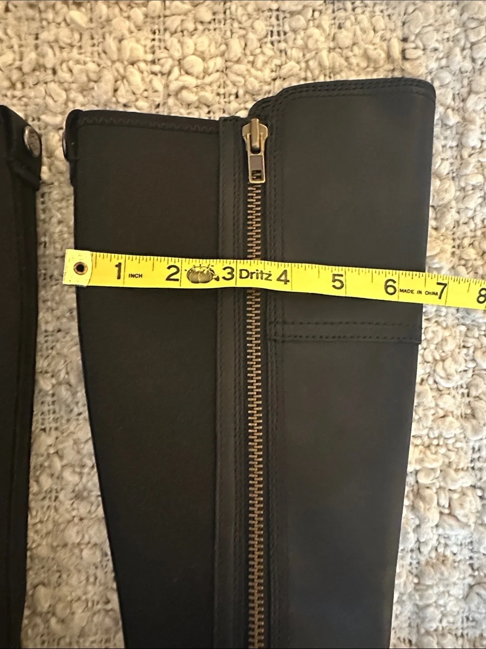 Ariat Black Waterproof Leather Knee High Riding Boots